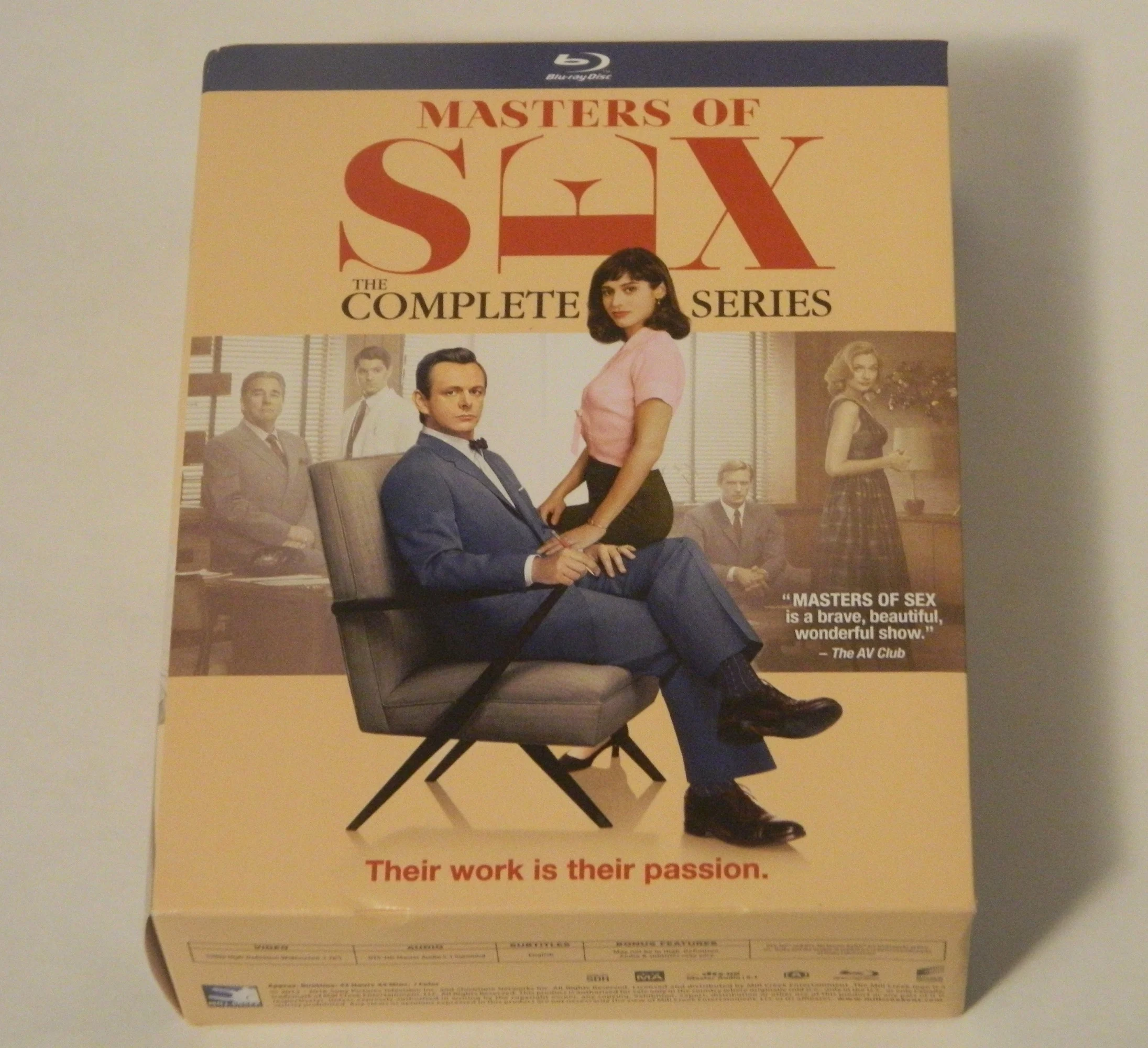 Masters of Sex The Complete Series Blu-ray