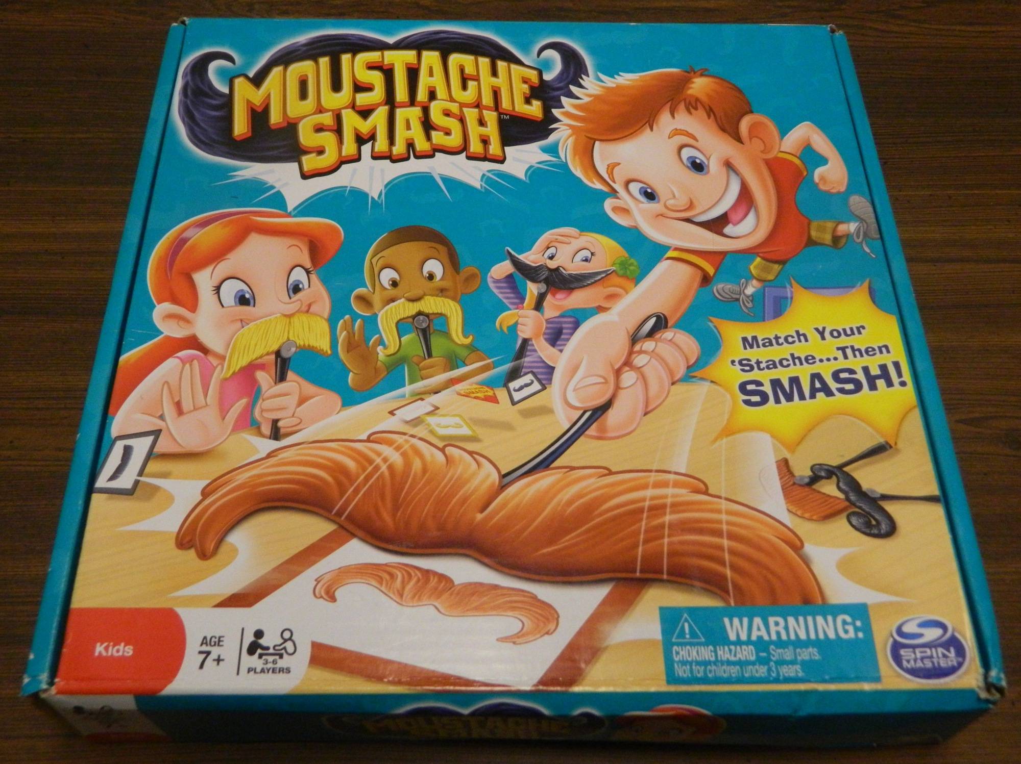 Moustache Smash Board Game Review and Rules