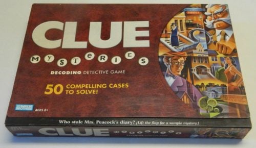 Box for Clue Mysteries