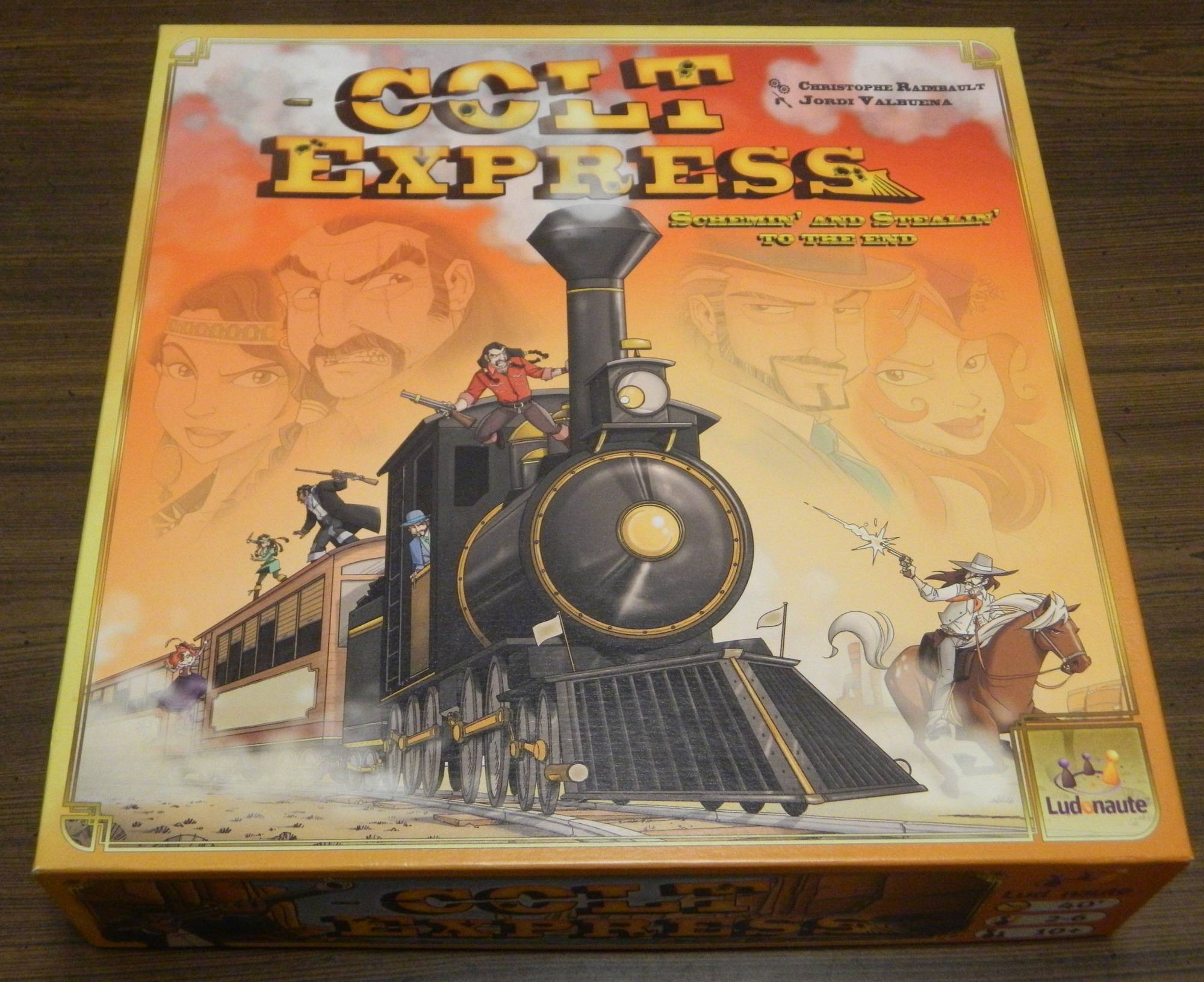 Colt Express Board Game Review and Rules