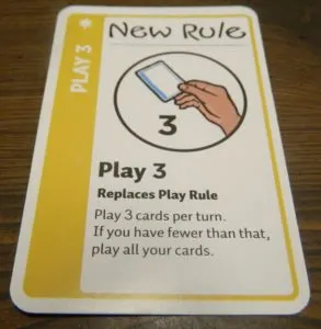 New Rule Card in Fairy Tale Fluxx