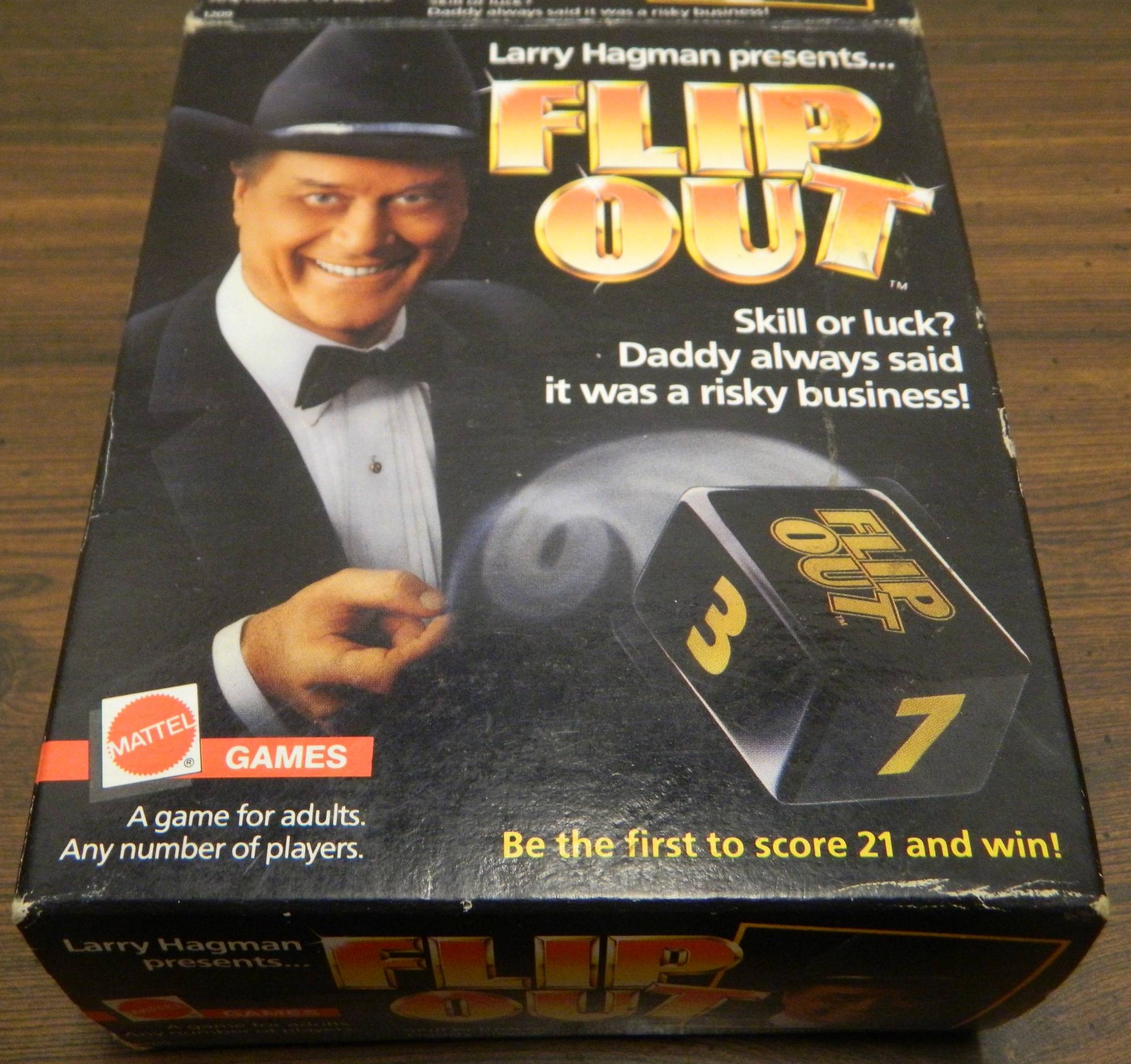 Flip Out (1985) Board Game Review and Rules