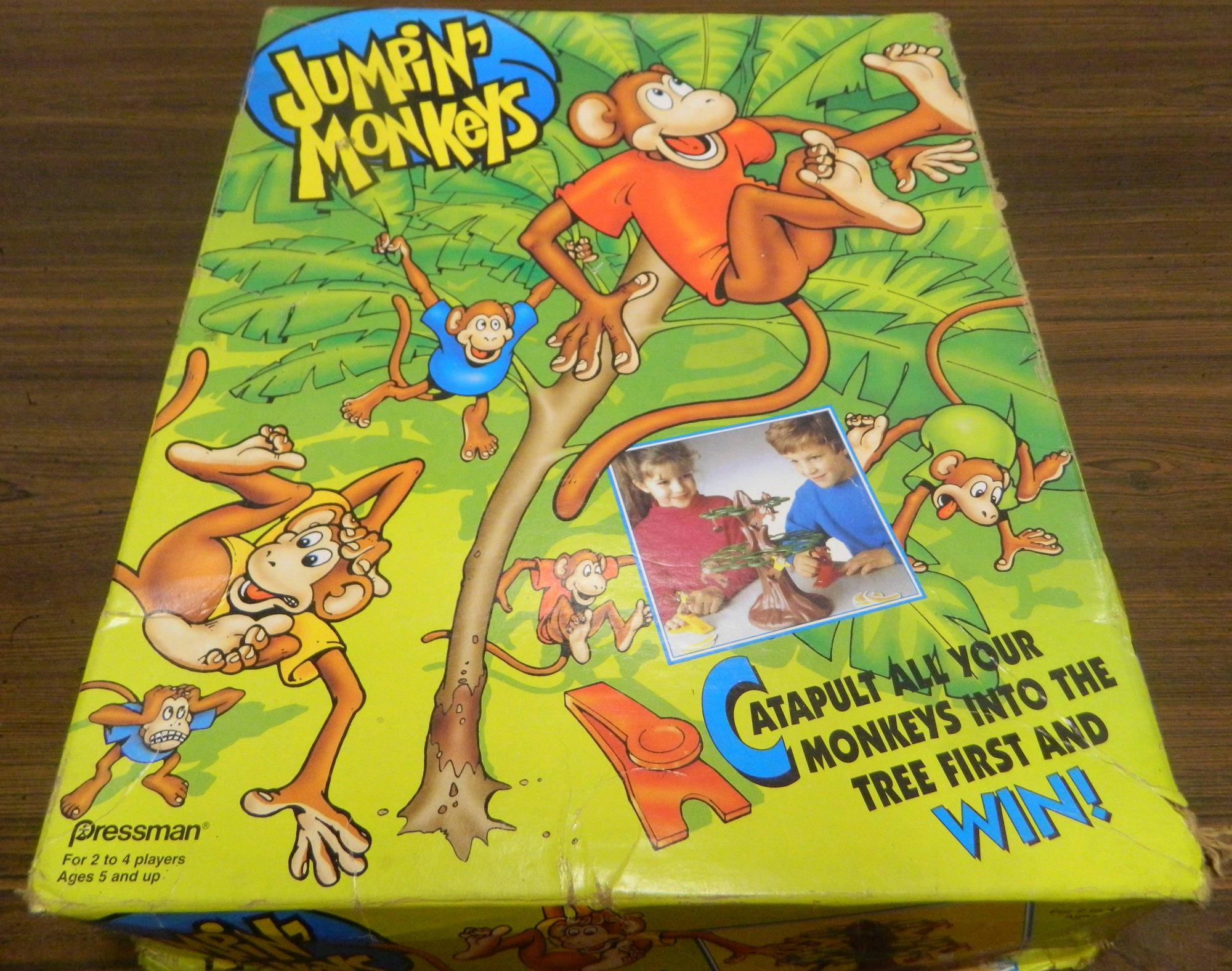 Jumpin’ Monkeys Board Game Review and Rules