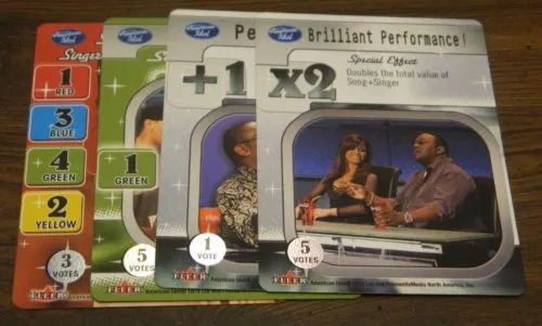 Performance With Special Effect Card in the American Idol Collectible Card Game