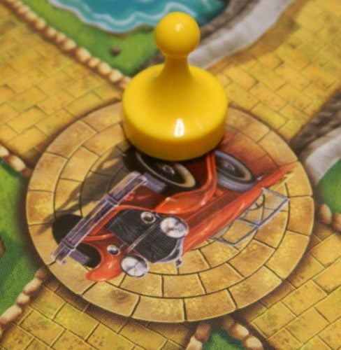 Vehicle Space in Clue Mysteries