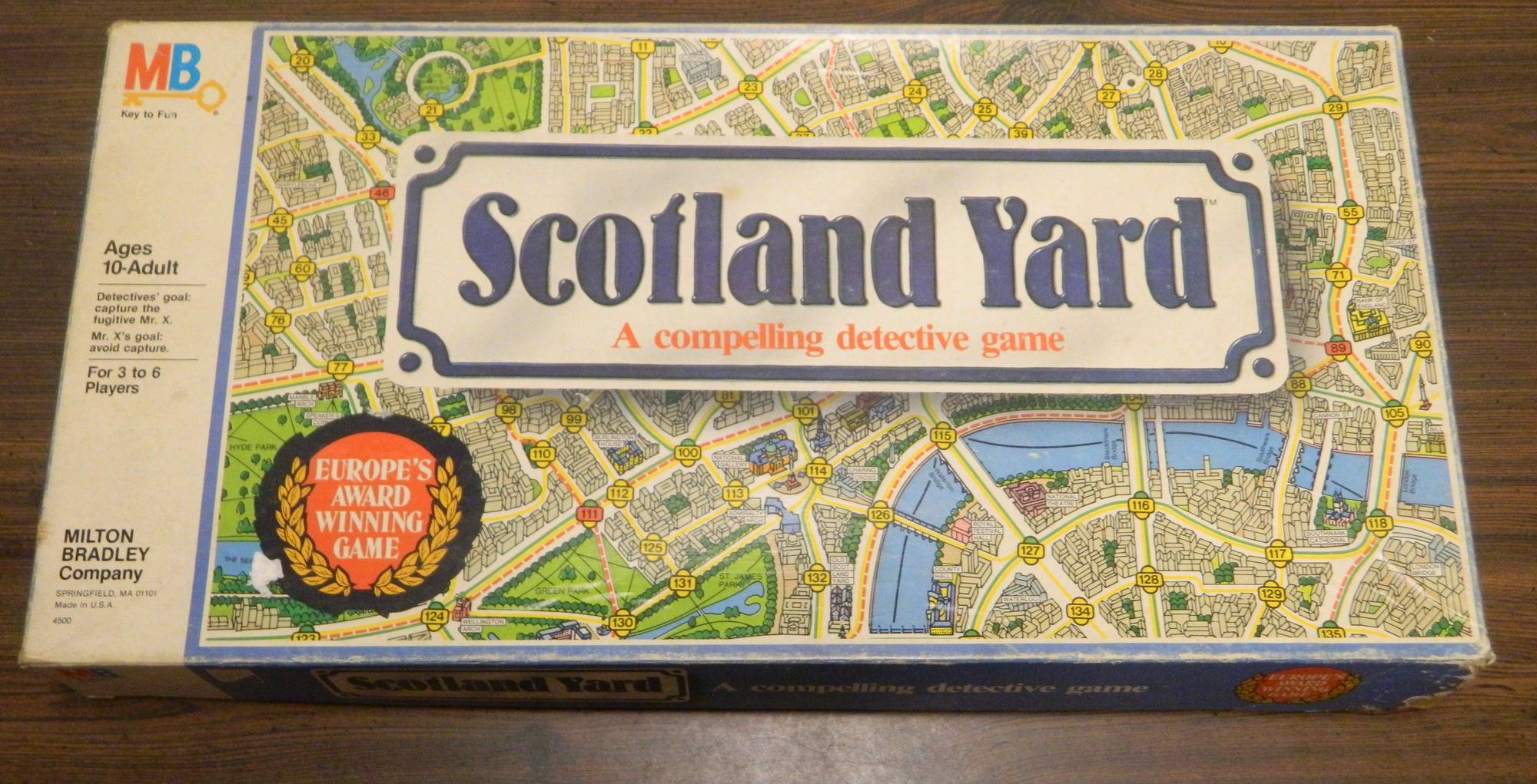 Scotland Yard Board Game Review and Rules