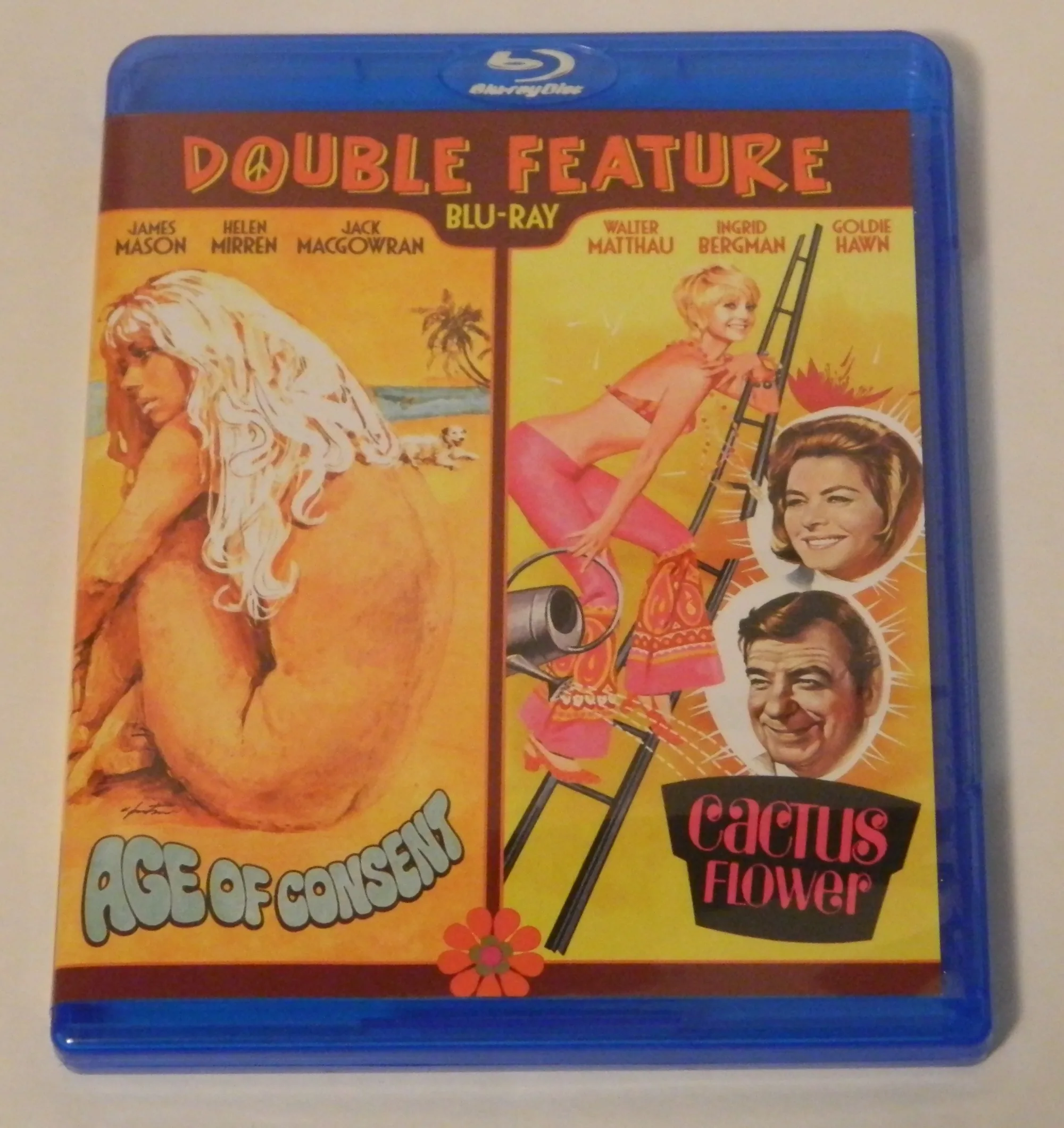 Age of Consent Cactus Flower Double Feature Blu-ray
