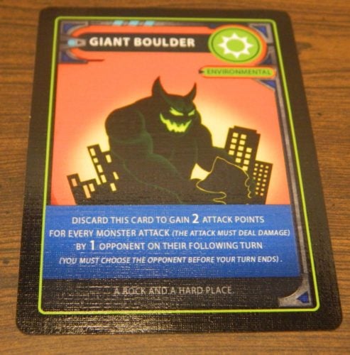 Environmental Card in Monster Mania