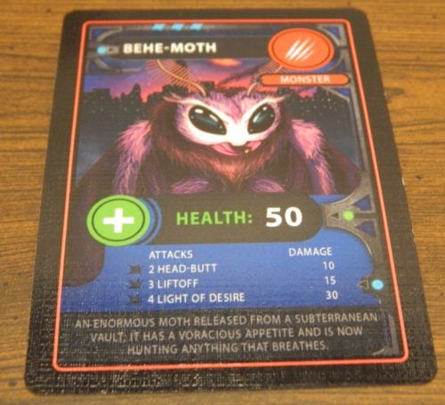 Monster Card in Monster Mania