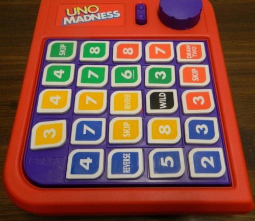Complete Gameboard in UNO Madness