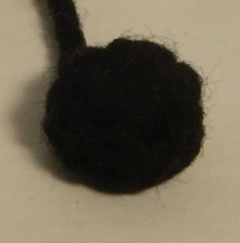 Crocheted Nose for Beebo