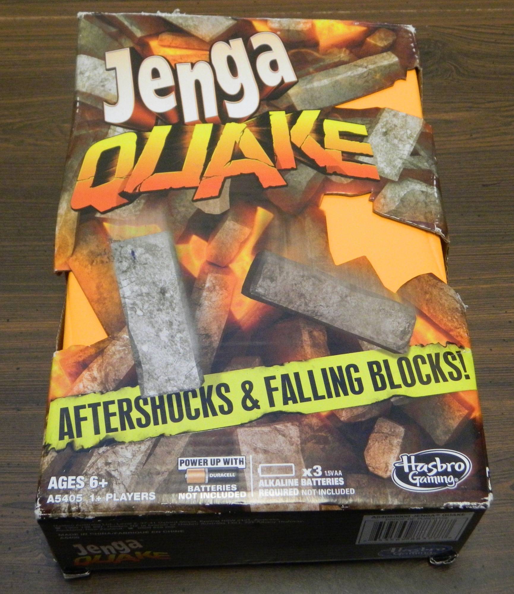 Box for Jenga Quake