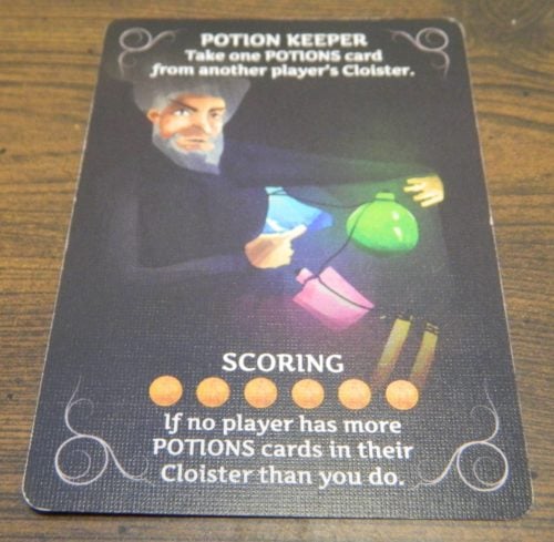 Character Card in Keep