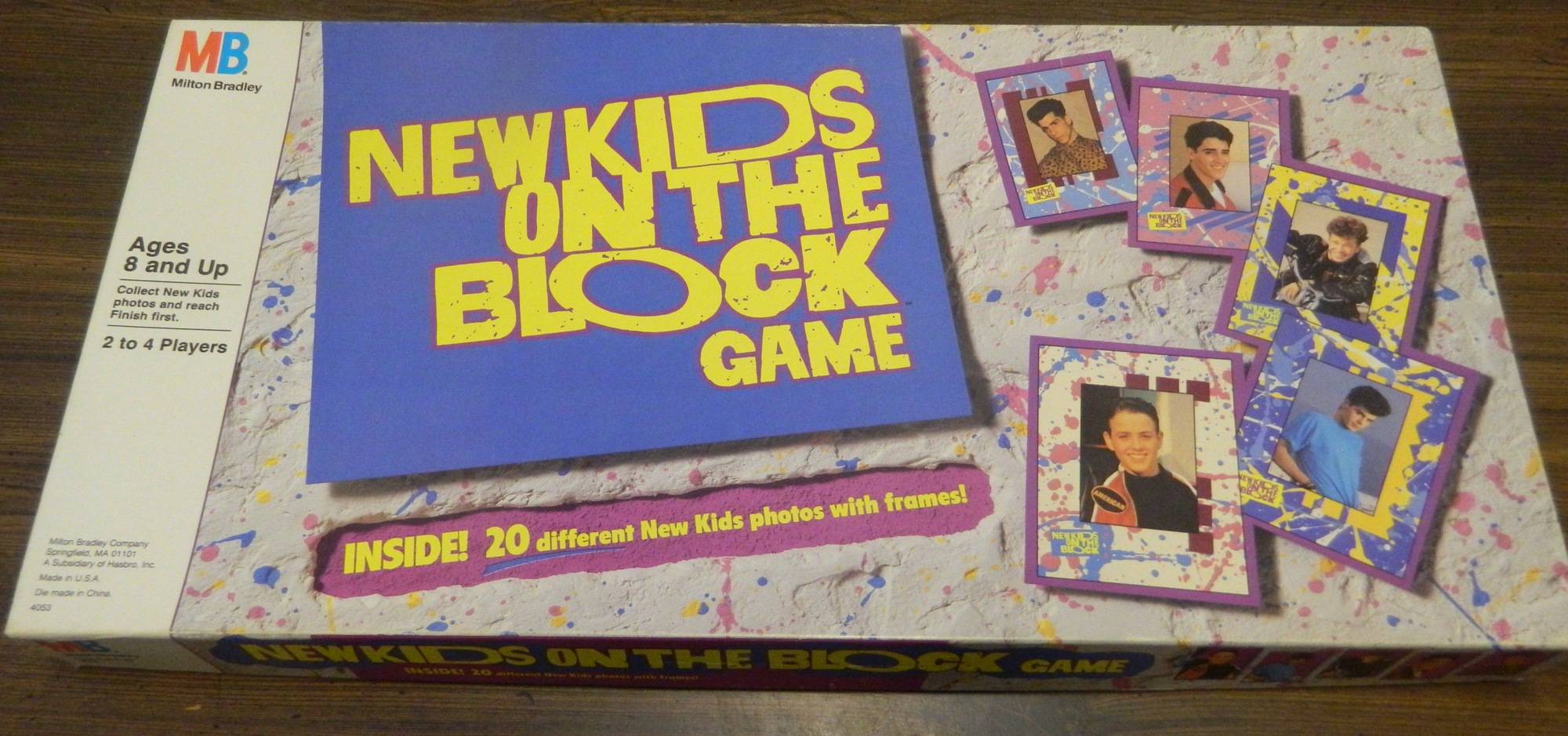 New Kids On The Block Game Board Game Review and Rules