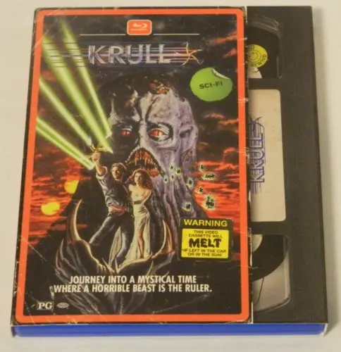 Krull Retro VHS Art Blu-ray