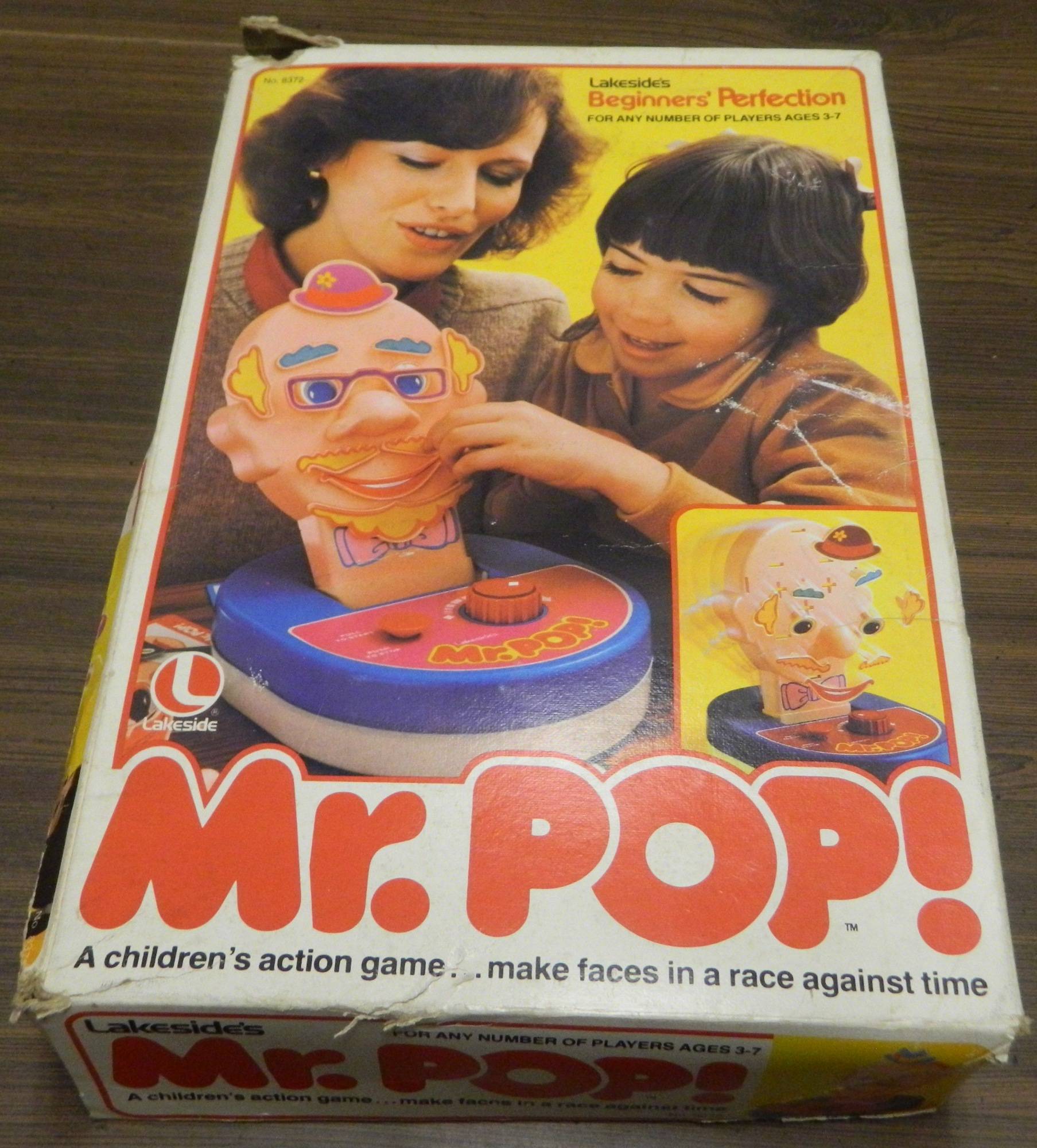 Mr. Pop! AKA Mr. Funny Face Board Game Review and Rules - Geeky Hobbies