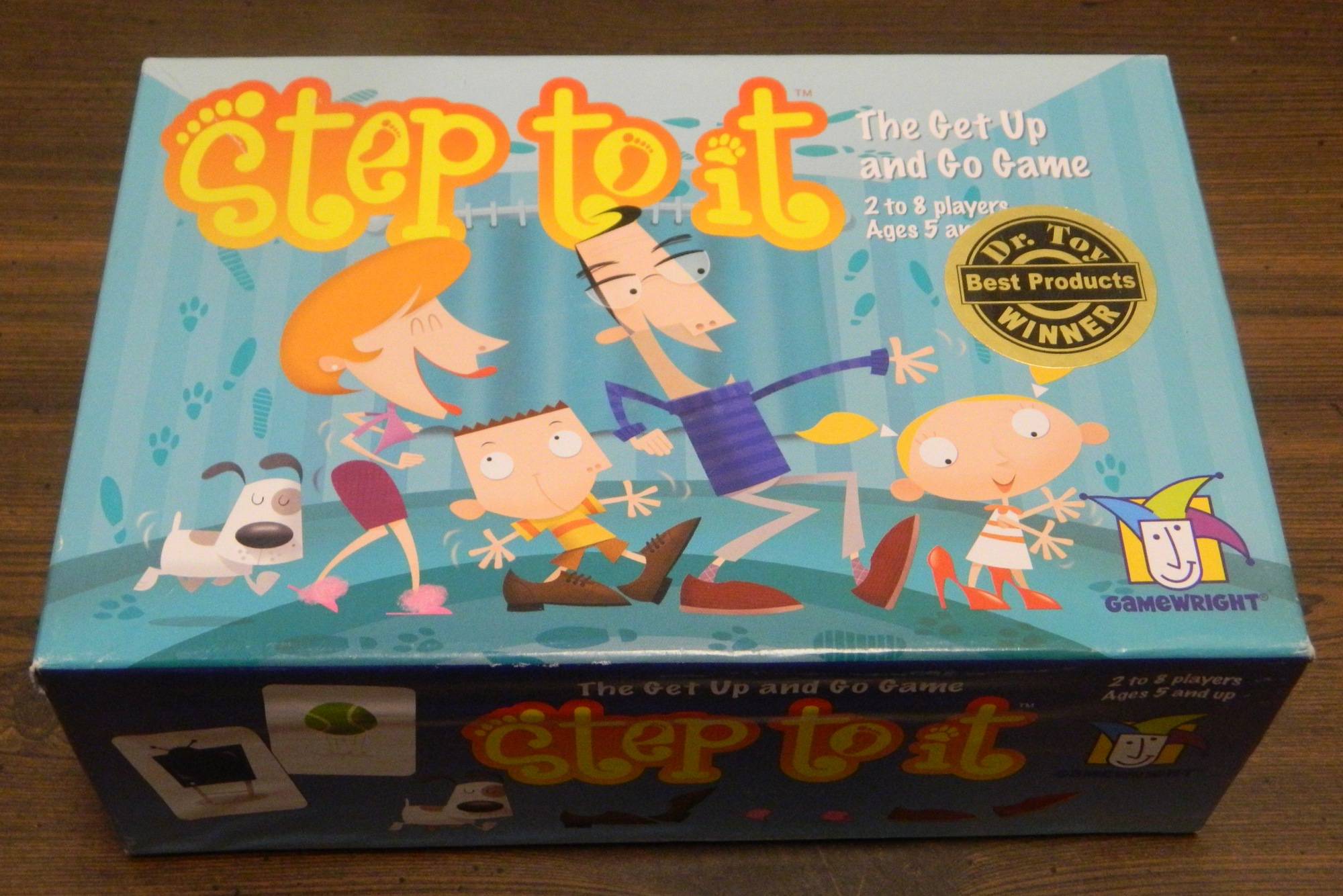 Step To It Board Game Review and Rules