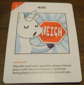Instant Card in Unstable Unicorns