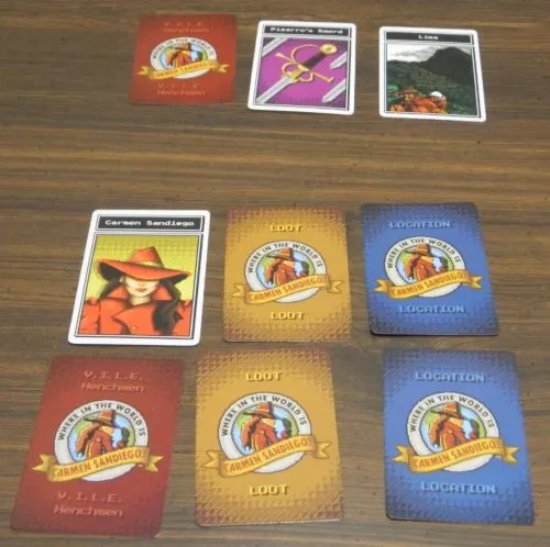 Winning Where In The World Is Carmen Sandiego? Card Game