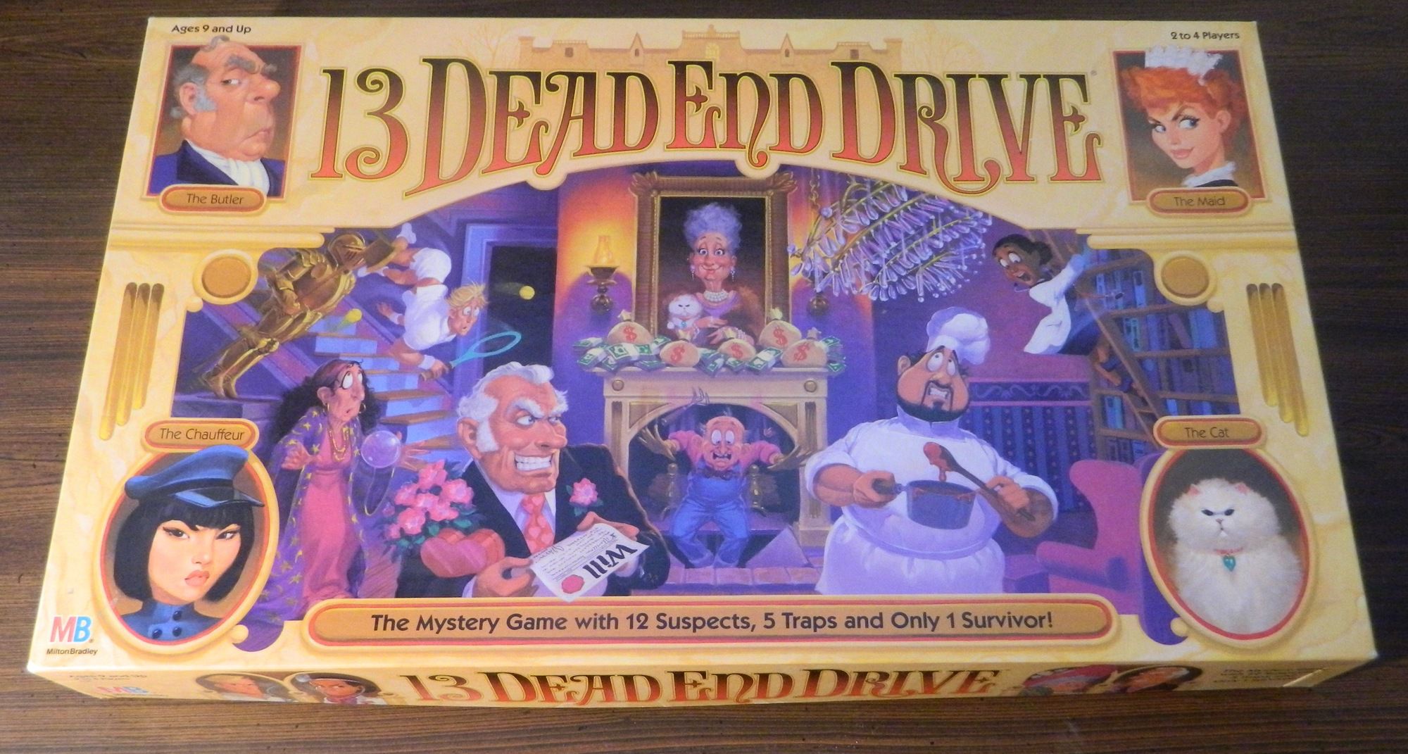 13 Dead End Drive Board Game Replacement Parts 1993 Cards Pawns Board 