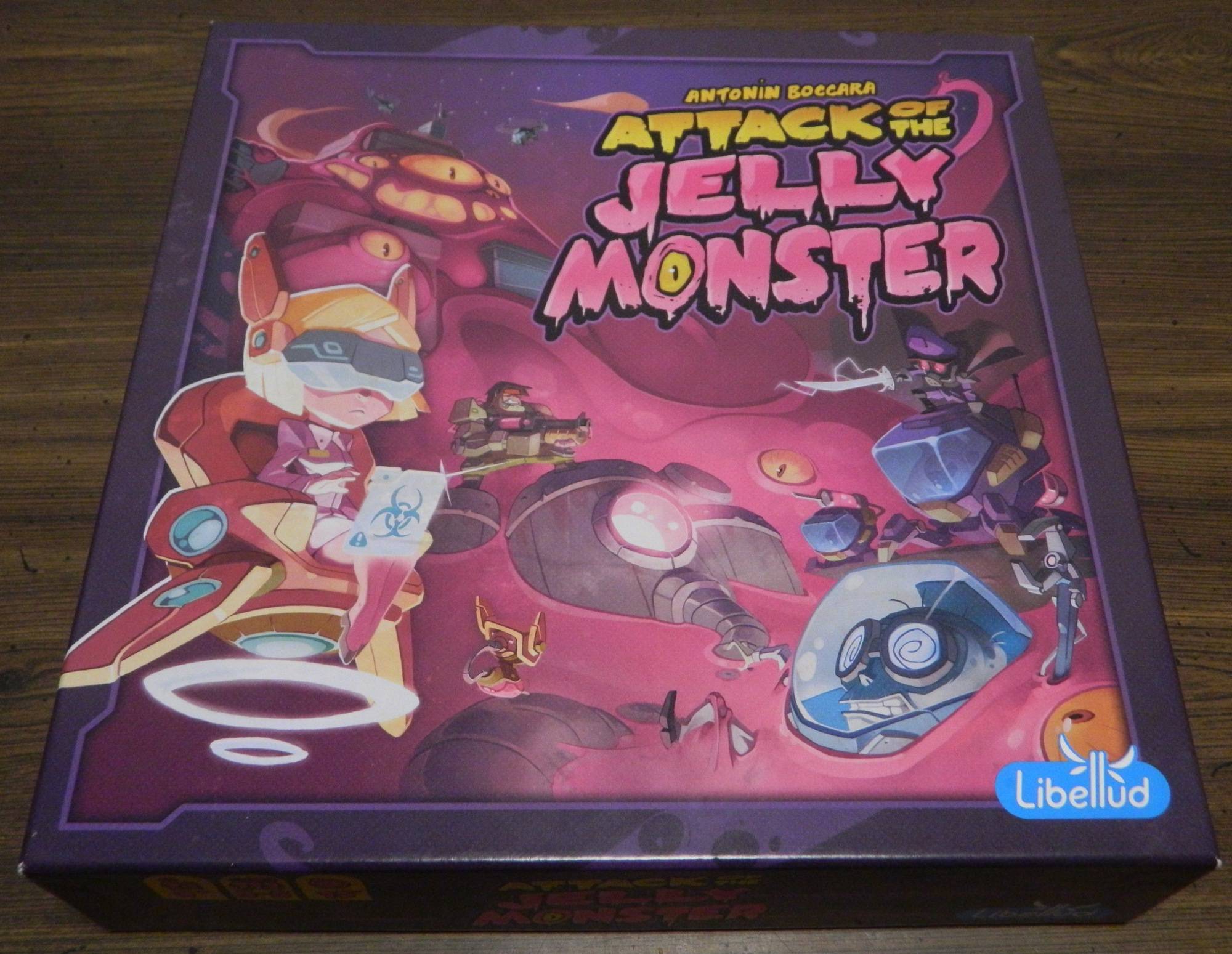 Attack of the Jelly Monster Dice Game Review and Rules