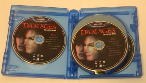 Damages The Complete Series Blu-ray Packaging