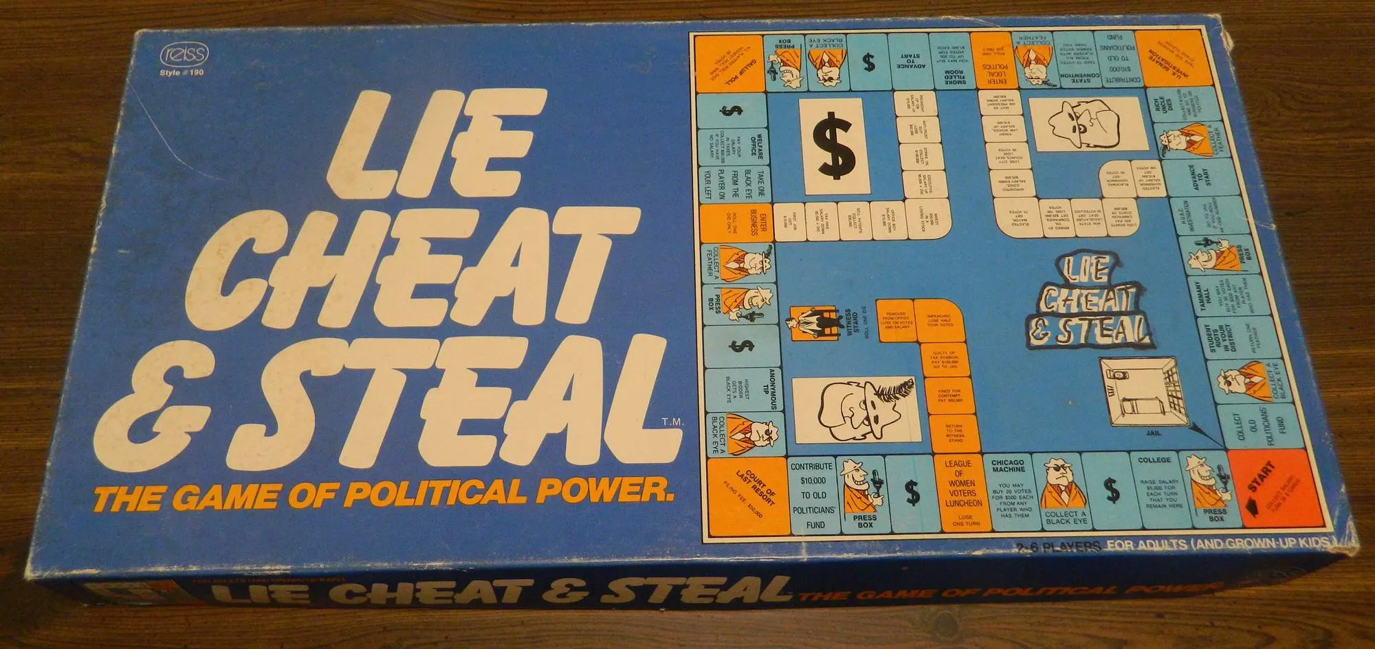Box for Lie Cheat & Steal