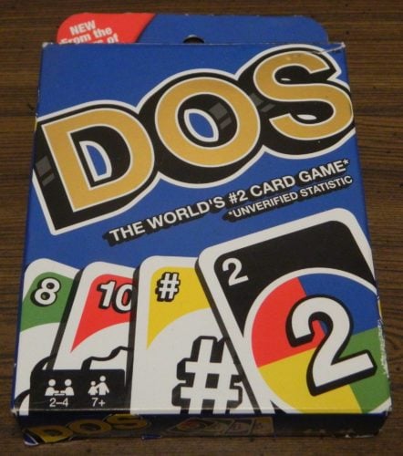 DOS Card Game Cards Wild Card Game From The Makers Of Uno Mattel Free Post UK 