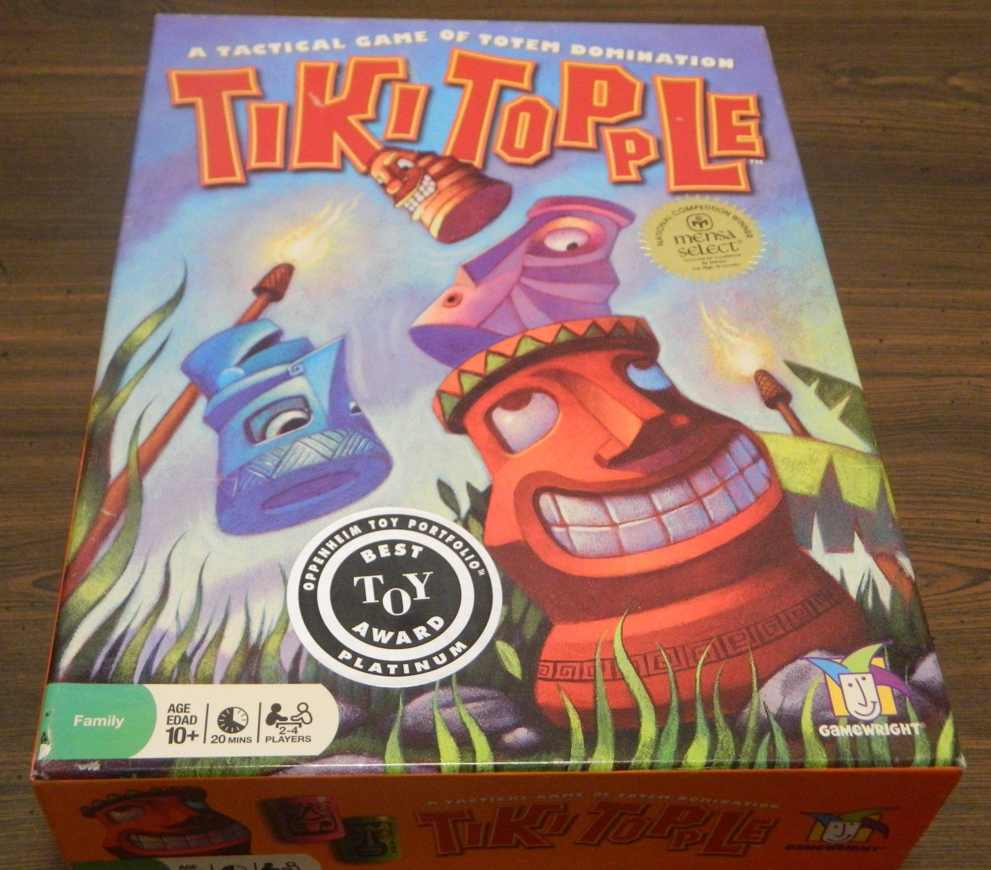 Tiki Topple Board Game Review and Rules