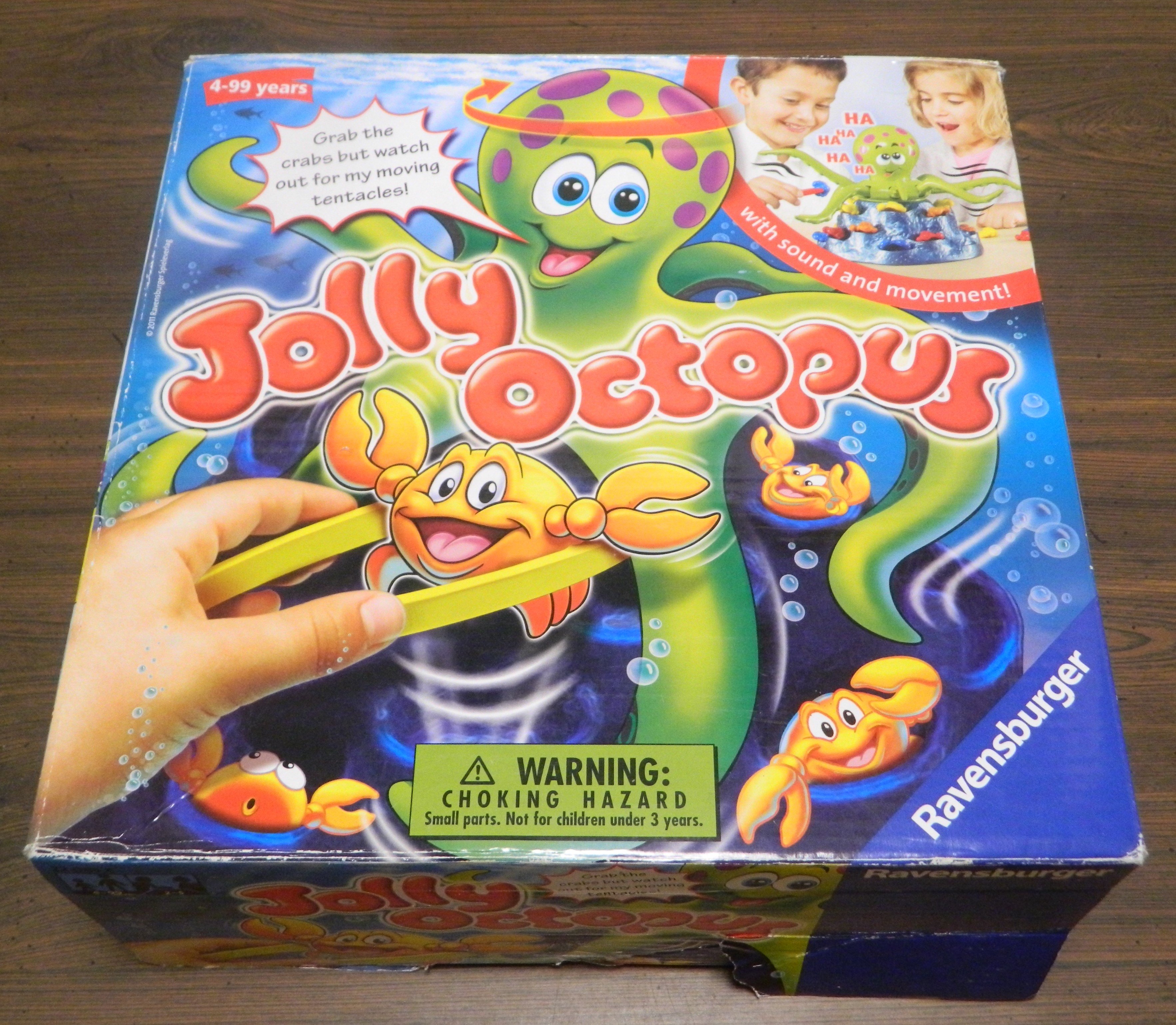 Jolly Octopus Board Game Review and Rules