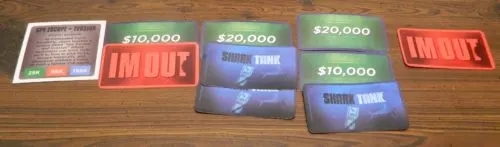 Second Round of Bidding in Shark Tank The Game