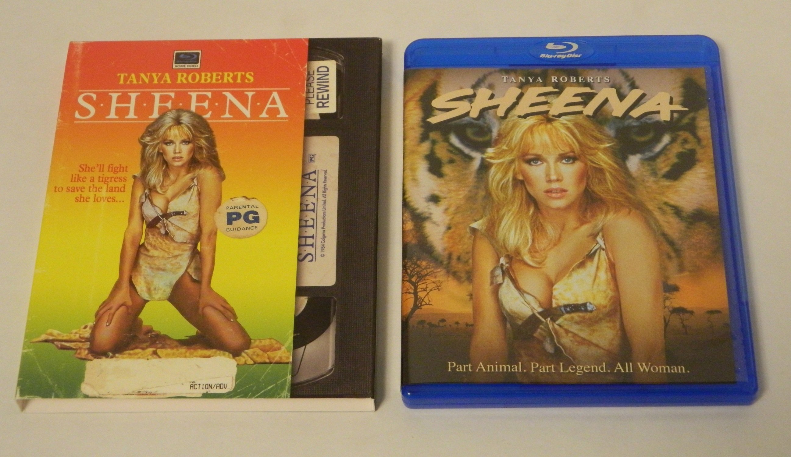 Sheena Retro VHS Cover Art Blu-ray Review