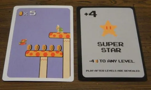 Play An Item Card in Super Mario Bros. Power Up Card Game