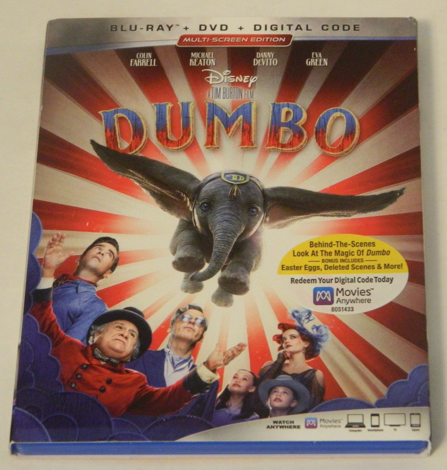 Dumbo 2019 Blu-ray