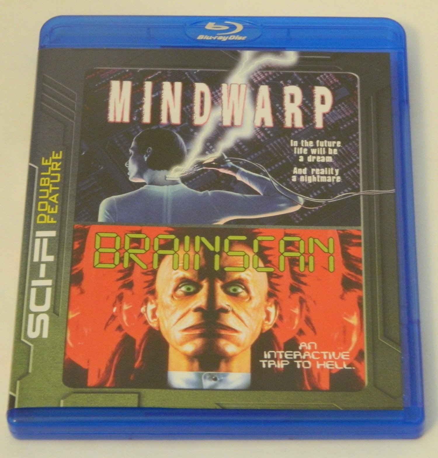 Mindwarp and Brainscan Double Feature Blu-ray