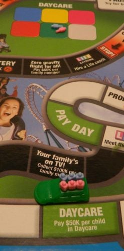 Daycare Space in Game of Life: Extreme Reality