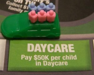 Daycare Space in Game of Life: Extreme Reality