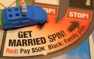 Get Married Space in Game of Life: Extreme Reality