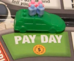 Payday With Raise in Game of Life: Extreme Reality