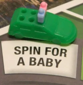 Spin For A Baby Space in Game of Life: Extreme Reality