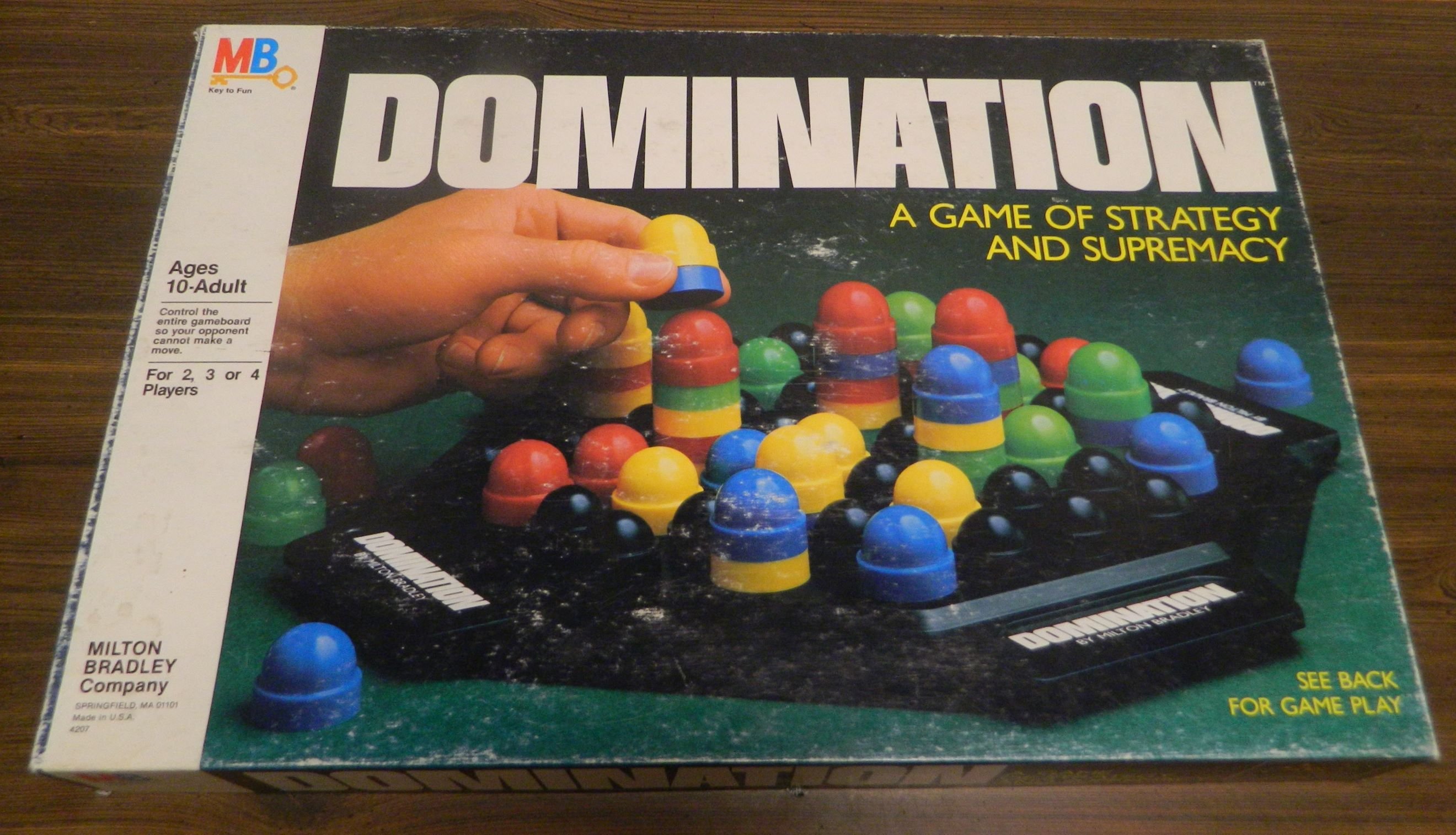 Domination AKA Focus Board Game Review and Rules
