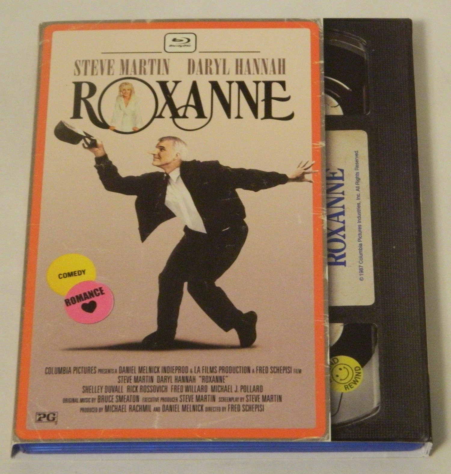 Roxanne Retro VHS Cover Art Blu-ray Review