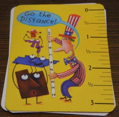 Go The Distance Card in Scrambled States of America Game