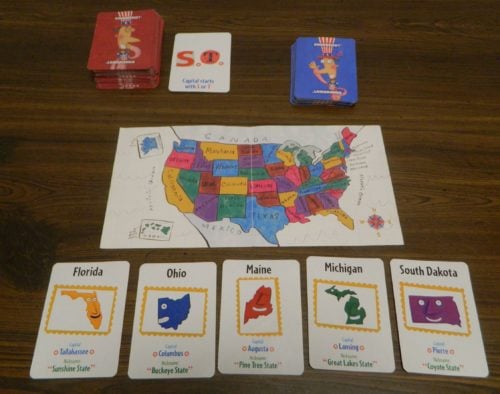 Find-It Card in Scrambled States of America