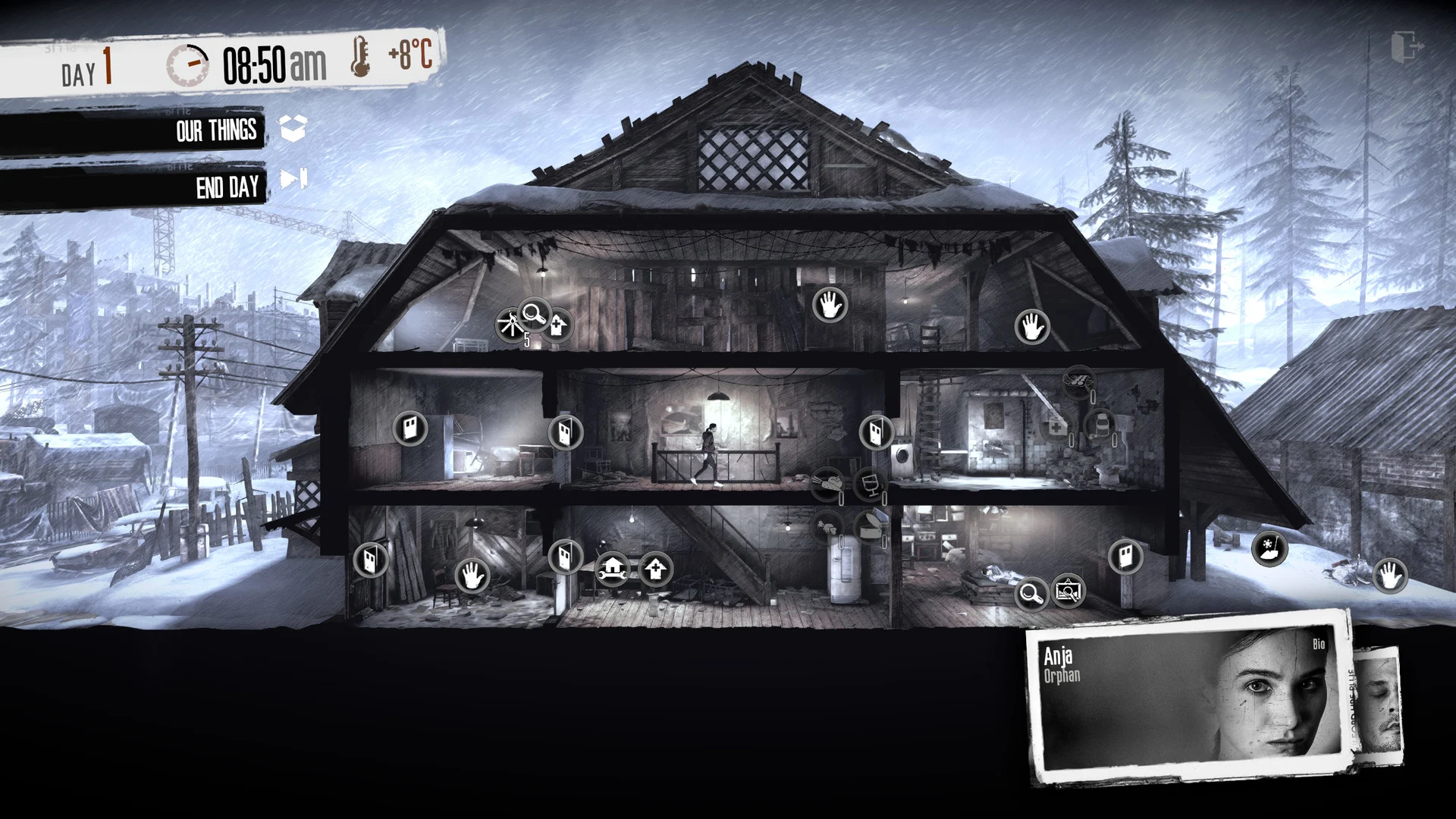Scully over het algemeen Ruimteschip This War of Mine and Fading Embers DLC Indie Game Review - Geeky Hobbies