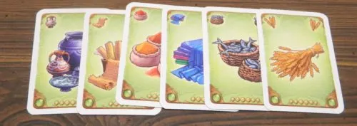 Selling Merchandise Cards in Five Tribes