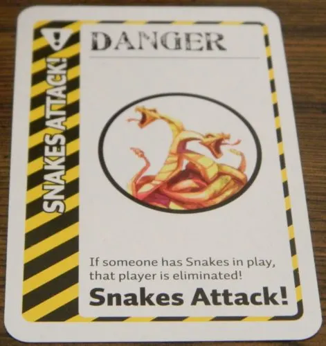 Danger Card in Jumanji Fluxx