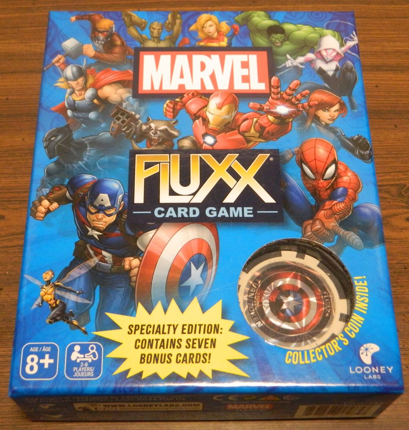 Marvel Fluxx Card Game Review and Rules