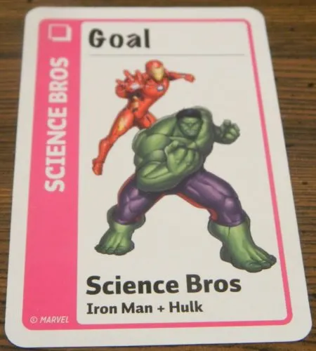Goal Card in Marvel Fluxx