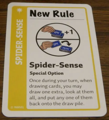 New Rule Card in Marvel Fluxx